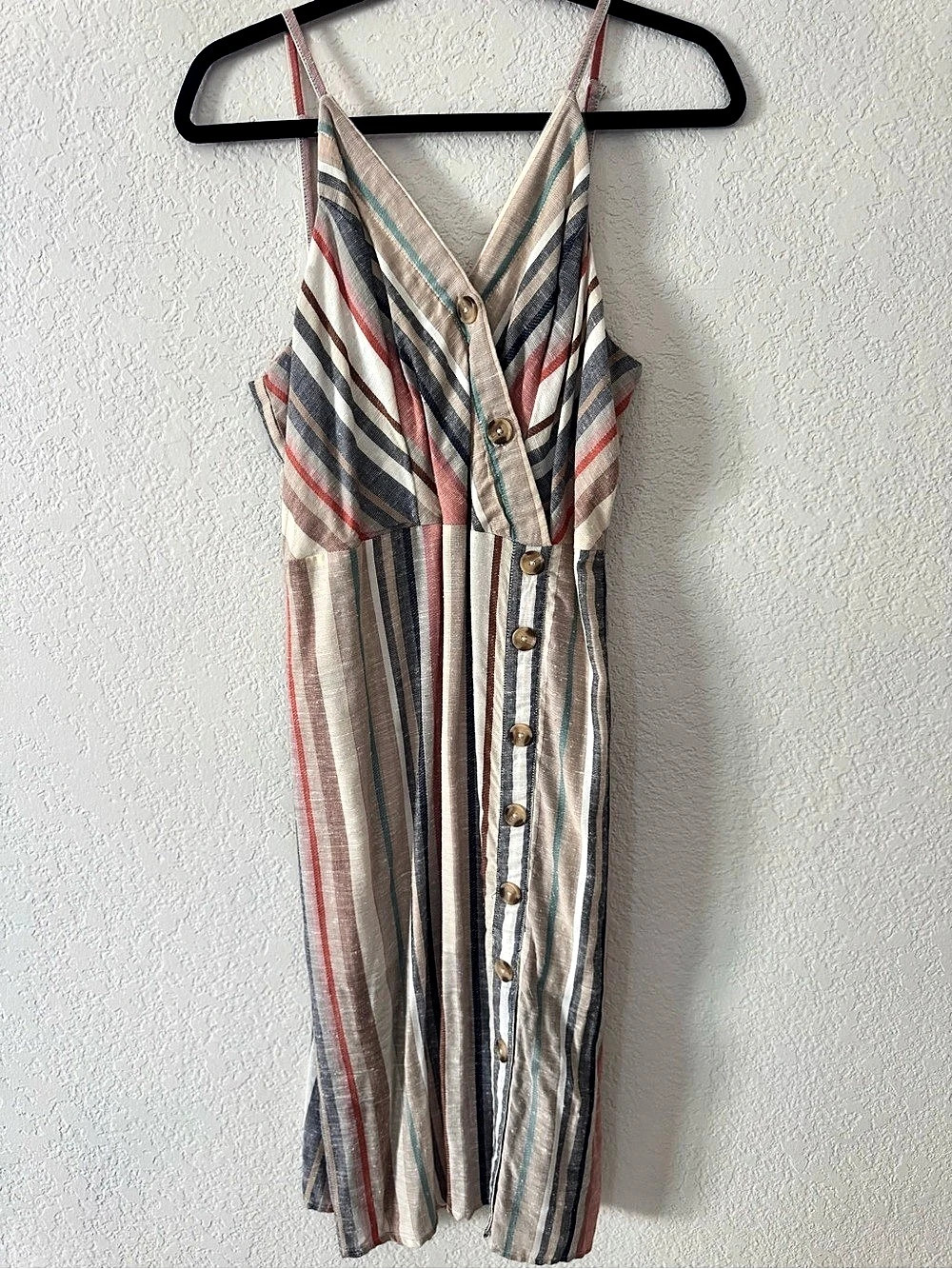 Express Striped midi dress